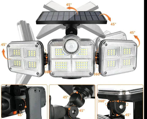 Refletor LED Solar Autossustentável - EcoSol™
