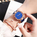 Relógio Feminino D'Lux Fashion Quartz + Pulseira (BRINDE)