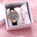 Relógio Feminino D'Lux Fashion Quartz + Pulseira (BRINDE)