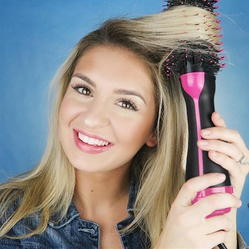 Escova Secadora e Modeladora Bivolt Hair Straightener