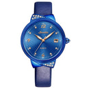 Relógio Feminino com Pulseira de Couro