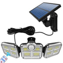 Holofote Solar LED 800W com 3 Cabeças - Power Inova