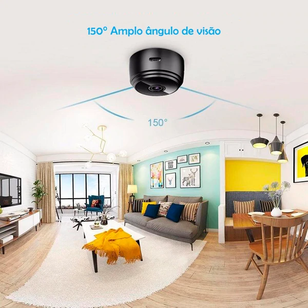 Mini Câmera de Segurança Espiã SpyCam Full HD 1080p