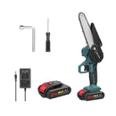 TurboSaw - Motosserra Elétrica Portátil + Bateria Extra de Brinde