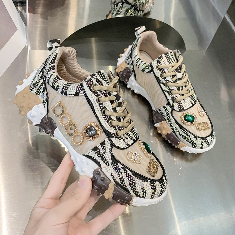 Tênis Feminino de Luxo Aurora