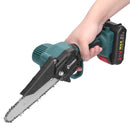 TurboSaw - Motosserra Elétrica Portátil + Bateria Extra de Brinde