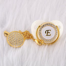 Chupeta Premium Com Inicial + Prendedor Grátis Incluso